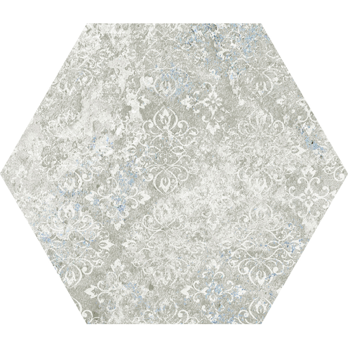 Emotion Grey Natural Hexagon 25x29