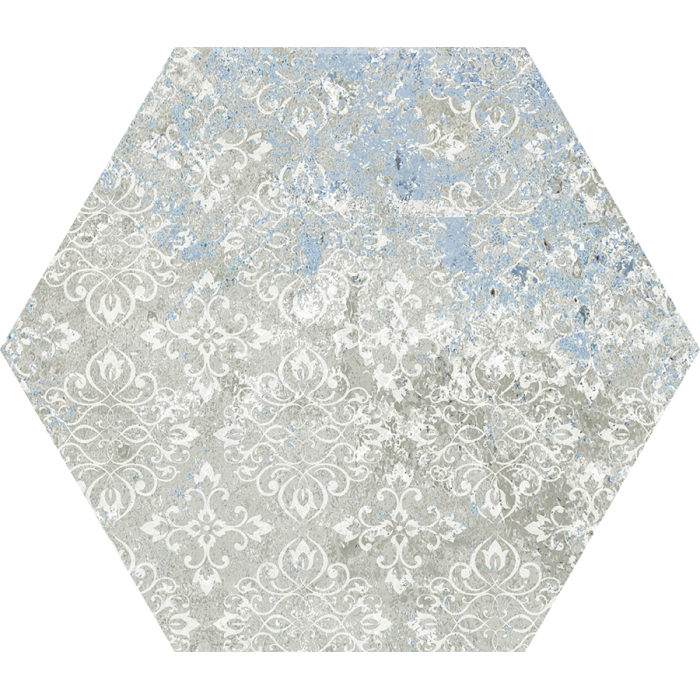 Emotion Grey Natural Hexagon 25x29