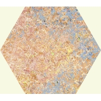 Emotion Red Natural Hexagon 25x29