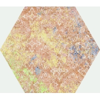 Emotion Red Natural Hexagon 25x29