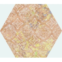 Emotion Red Natural Hexagon 25x29