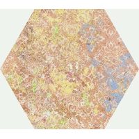 Emotion Red Natural Hexagon 25x29