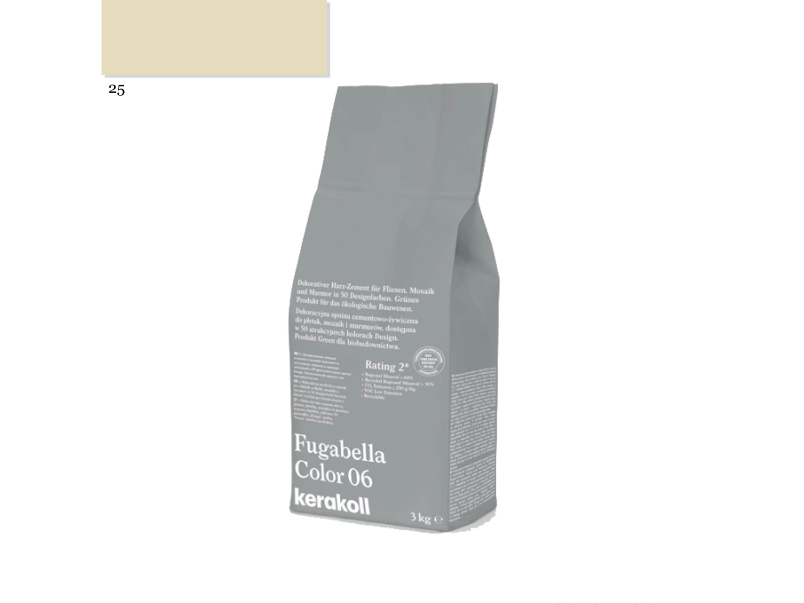 Fugabella Color - 25 3 Kg Fugabella Color - 25 3 Kg