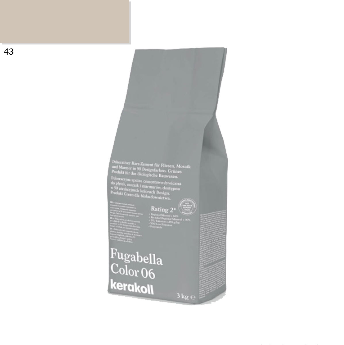 Fugabella Color - 43 3 Kg