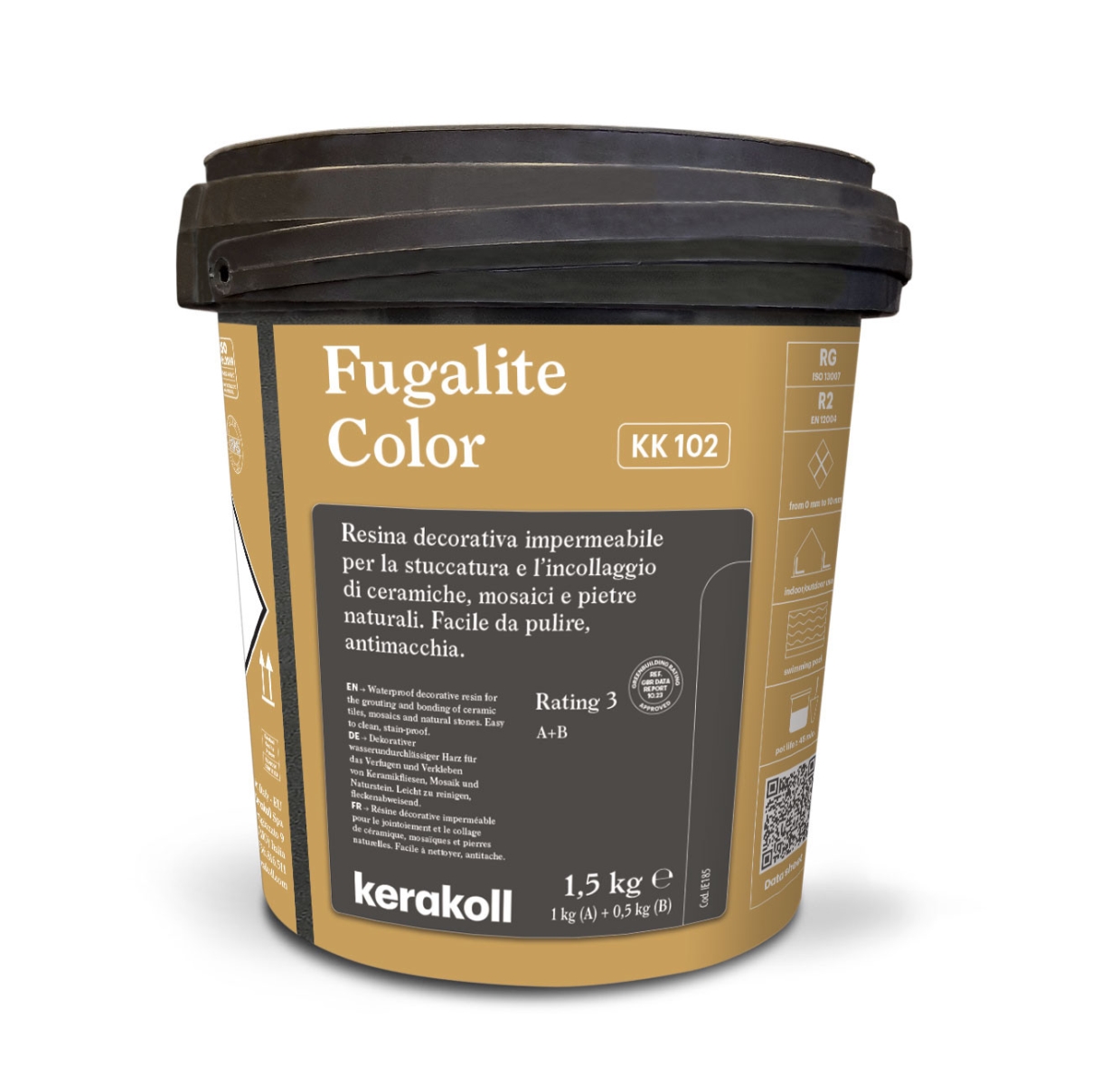 Fugalite Color  1,5 Kg   Kk 102