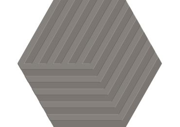 Gallery Cube Grey Hex. 14x16