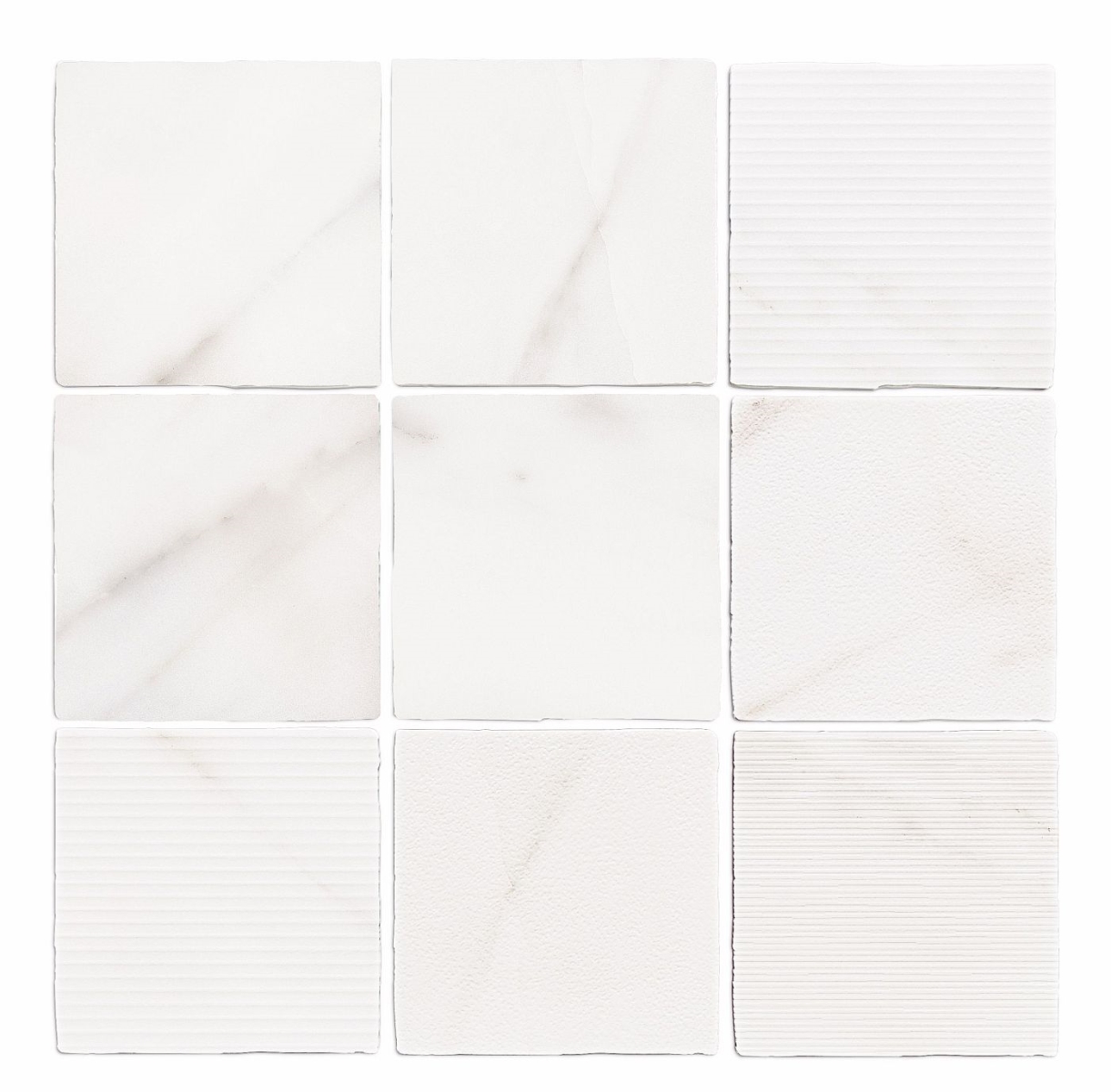 Gea Carved Calacatta Matt 12X12