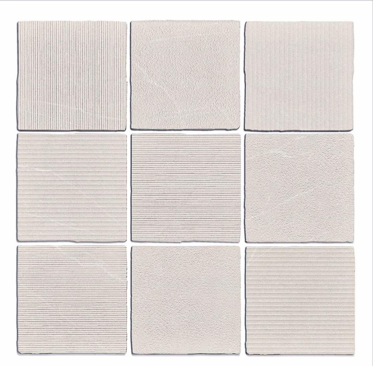 Gea Carved Linen Matt 12X12