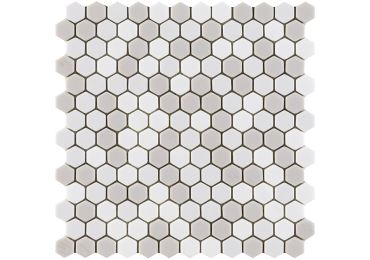Glaze Hexagon Beiges Matt 29,6X30