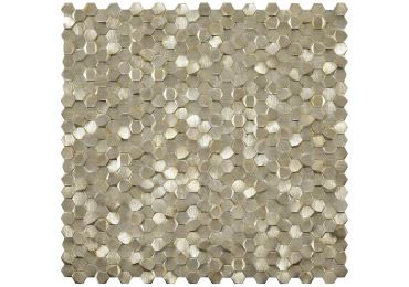 Gravity Alu 3D Hexagon Gold 30,1X30,7