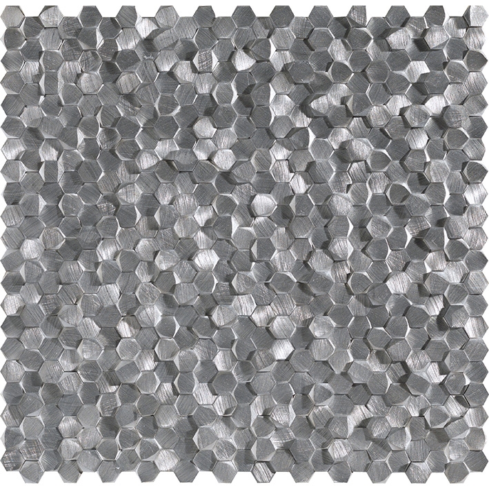 Gravity Alu 3D Hexagon Metal 30,1X30,7