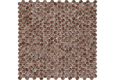 Gravity Alu Hexagon Copper 30,4X30,7