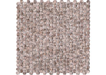 Gravity Alu Hexagon Rose Gold 30,4X30,7
