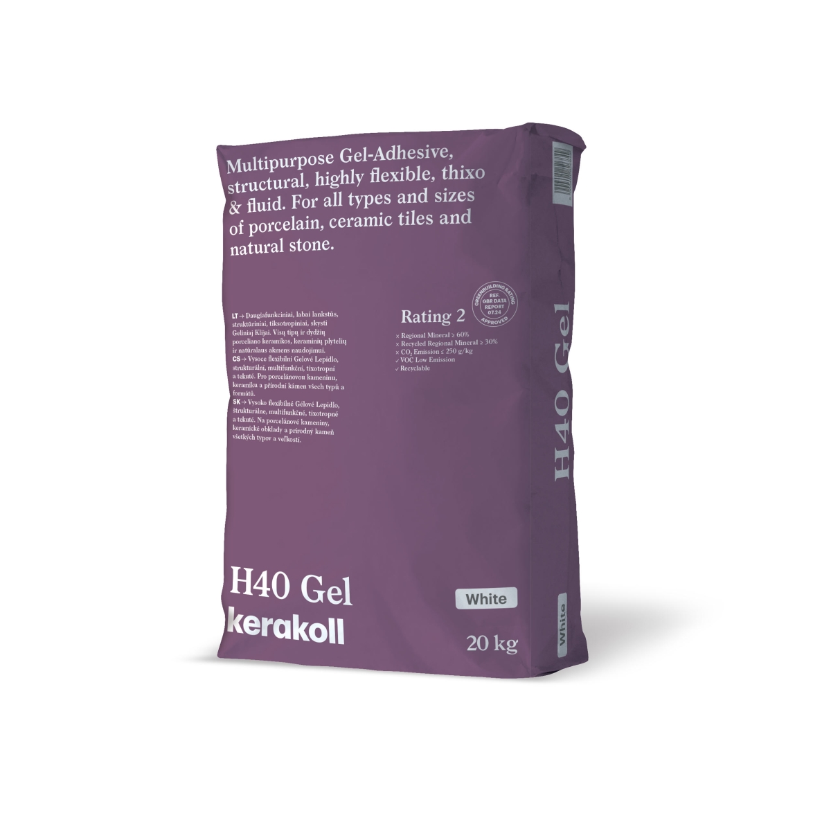 H40 GEL  BÍLÝ