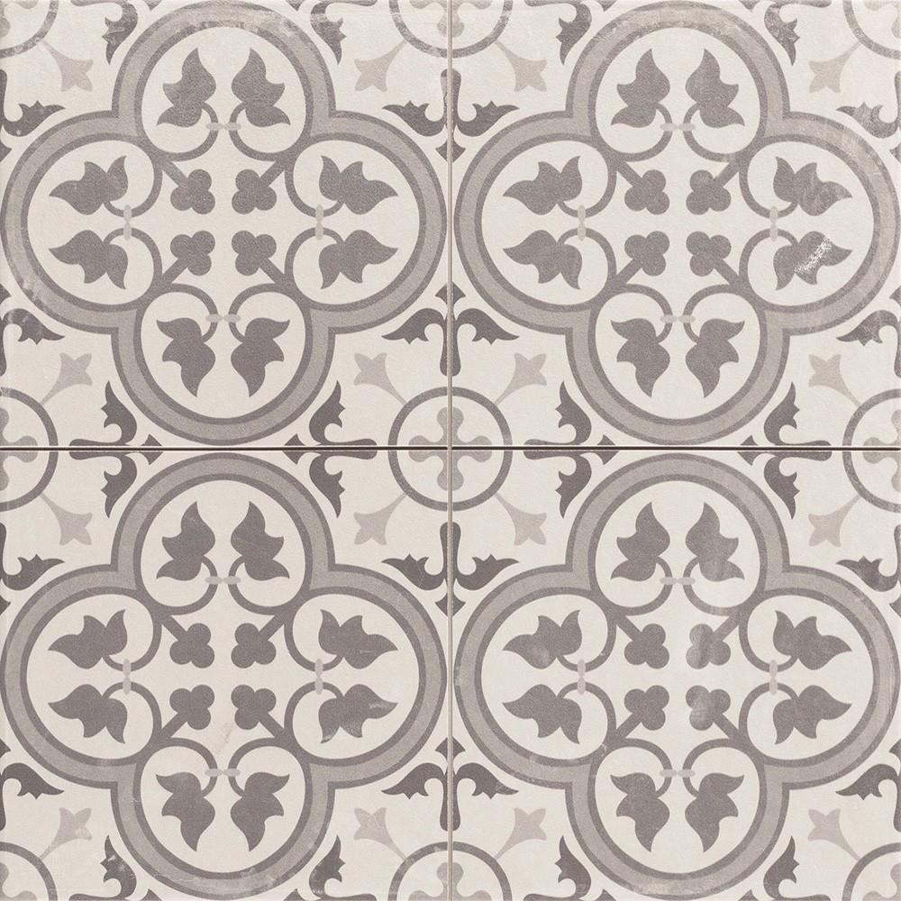 Hampton Grey 45x45, retro obklad a dlažba