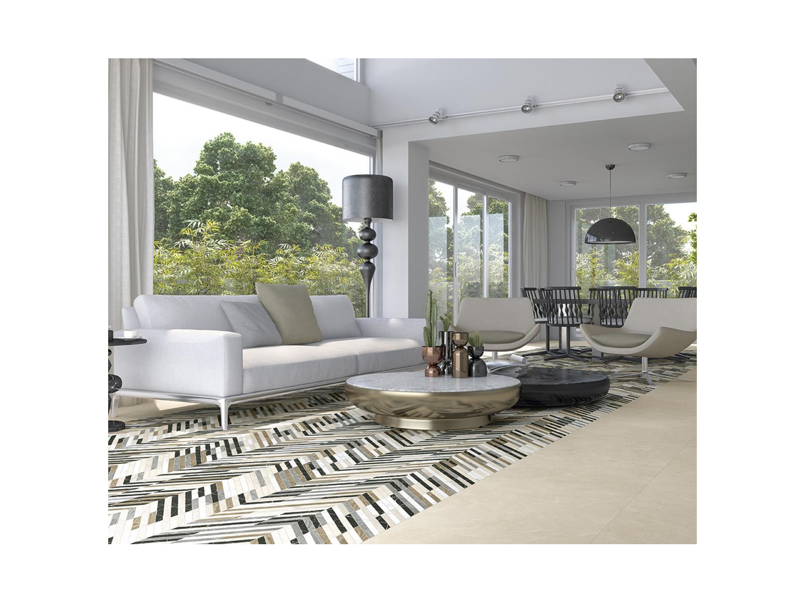 Hati Mosaic Marfil 29X31,8 Hati Mosaic Marfil 29X31,8