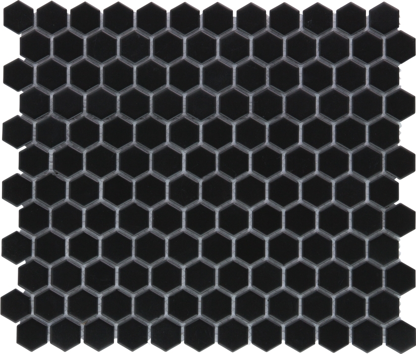 Hex2 Black Matt 26X30