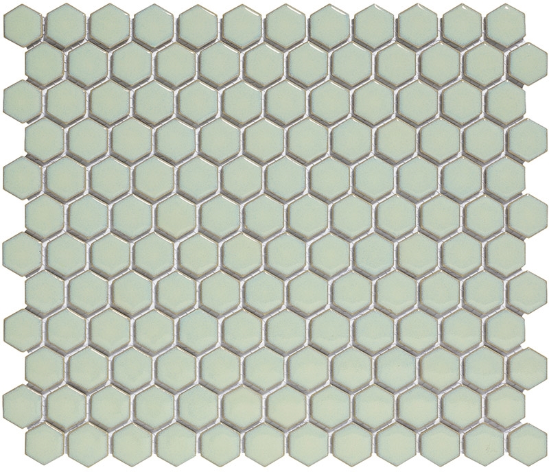 Hex2 Soft Green Edge Glossy 26X30