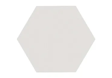 Hexa White Hexagon 23x27