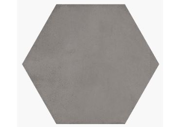 Hexagono Bampton Grafito 26,6x23