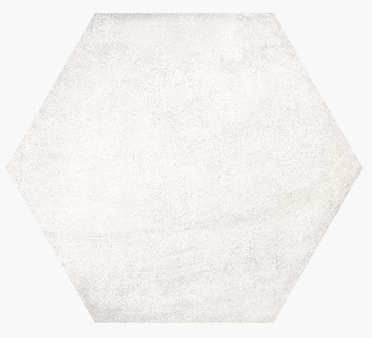 Hexagono Bampton Nieve 26,6x23