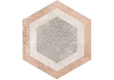 Hexagono Bushmills Multicolor 26,6x23