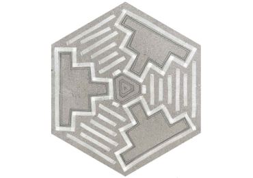 Hexagono Igneus Cemento 26,6x23