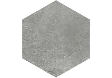 Hexagono Rift Grafito 26,6x23
