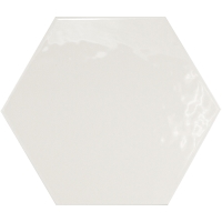 Hexatile Blanco Brillo 17,5X20