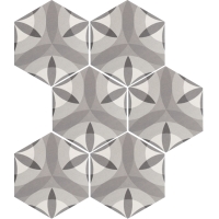 Hexatile Nature B&W 17,5X20