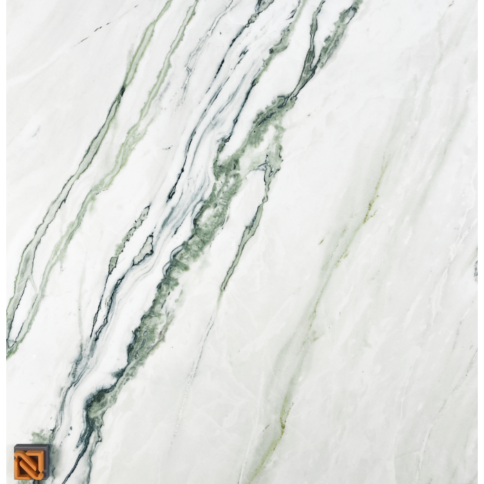 Incanto Calacatta Green  Glossy Rt 60X60