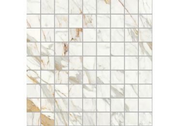 Incanto Calacatta Michelangelo Mosaico Glossy 30X30