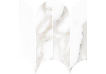 Incanto Calacatta Nobile Glossy Mosaico Ventaglio 28,1X31
