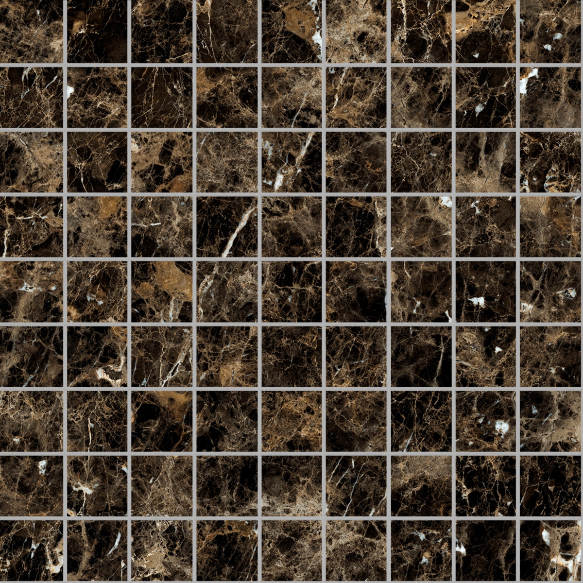 Incanto Emperador Mosaico Glossy 30X30