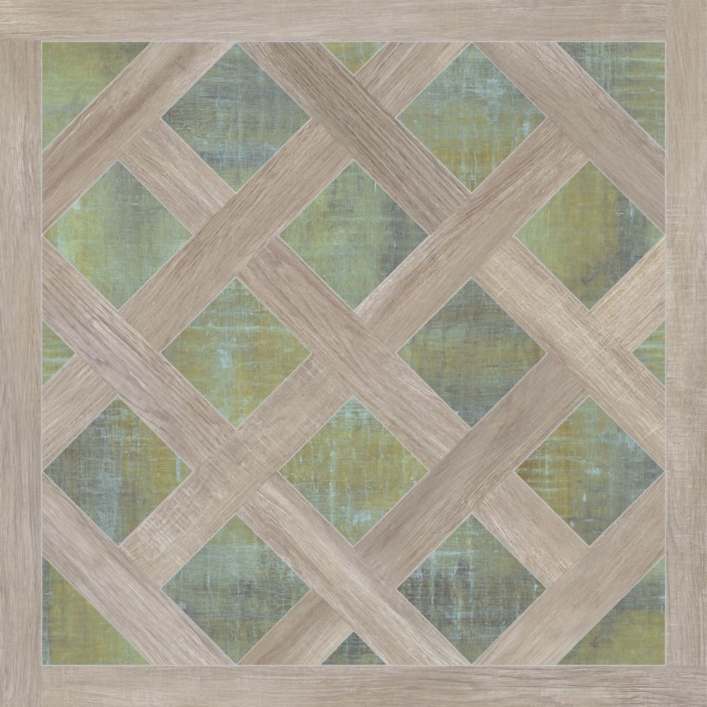 Intarsio Green Natural         99,55X99,55