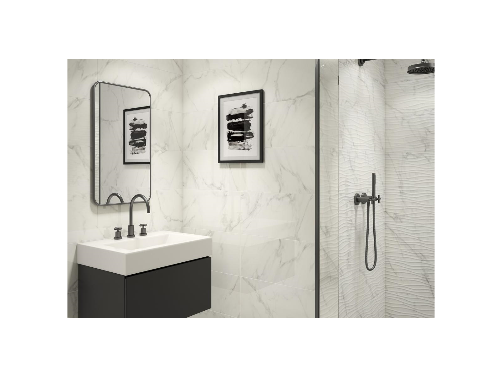 Irvine Gris Mosaic 30X60