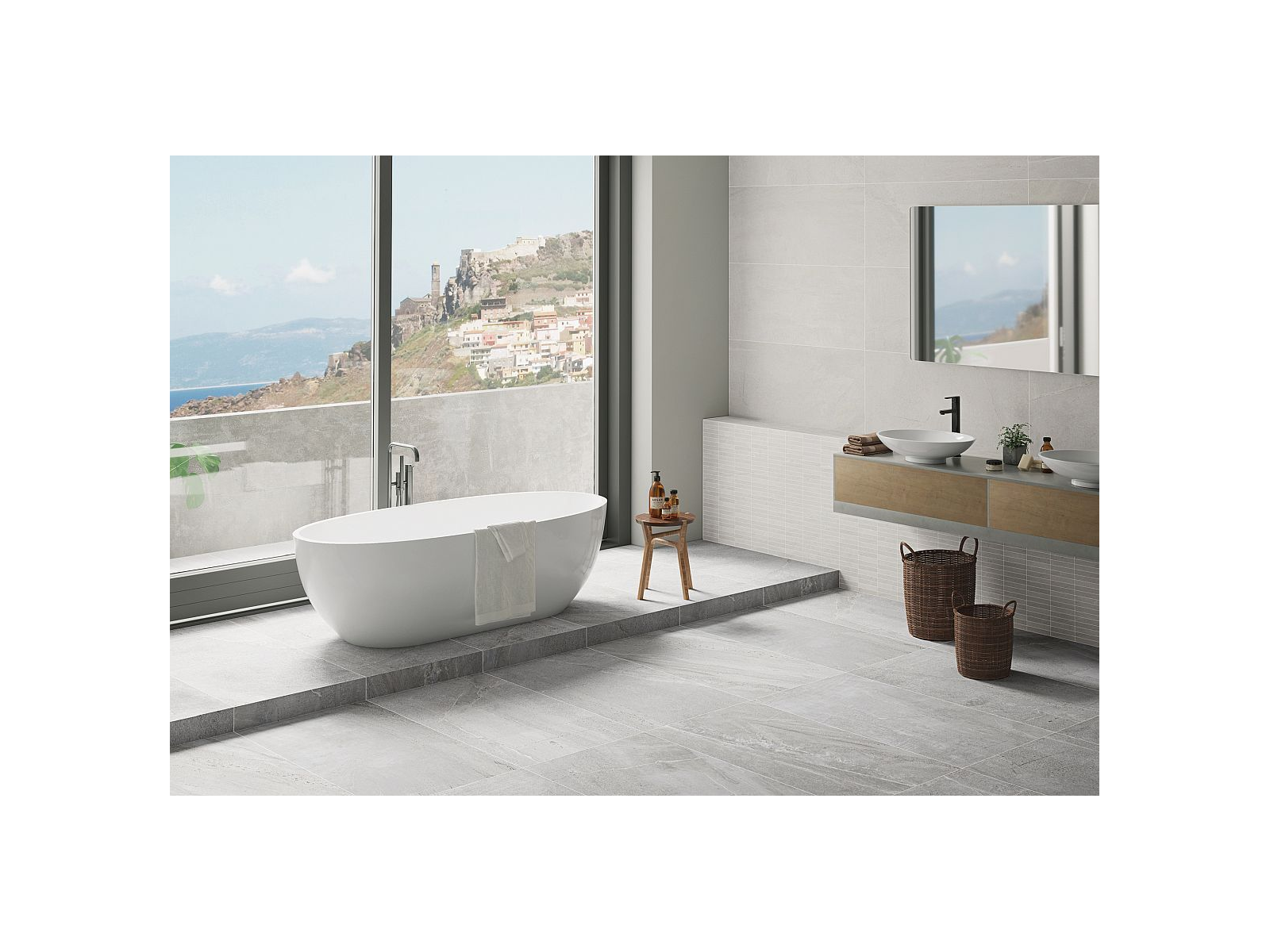 Johnstone Grey Mosaic Mate 30X60