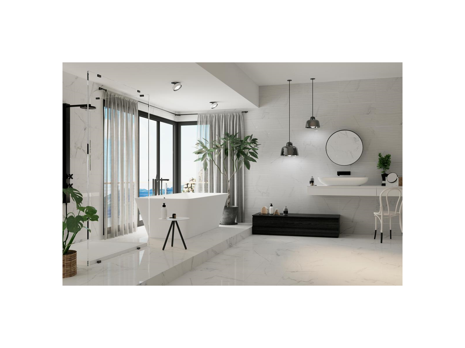 Kalma Blanco Brillo Pavimento 31,6X31,6