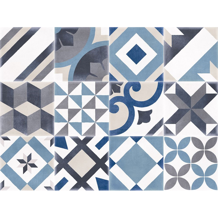 Liceo Mix Azul 20x20