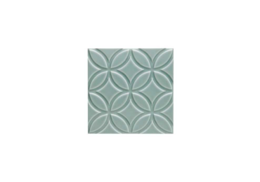 Liso Botanical Sea Green 15 X 15