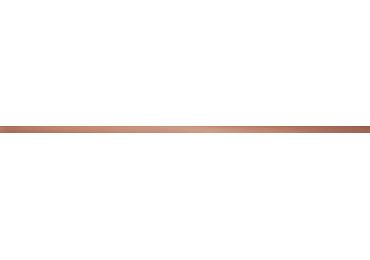 Listela  Steel Copper 4 Lesk Rektifikovaná 2,3X119,8