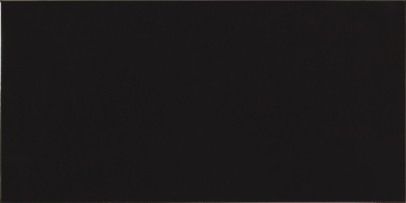 Listelo Negro Brillo 10X20