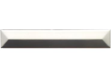 Listelo Piramide Blanco Brillo 2,5X15