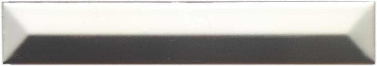 Listelo Piramide Blanco Brillo 2,5X15
