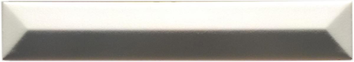 Listelo Piramide Blanco Mate 2,5X15