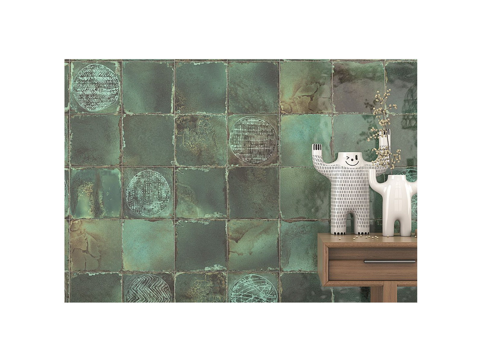 Luca Granate Brillo 20x20