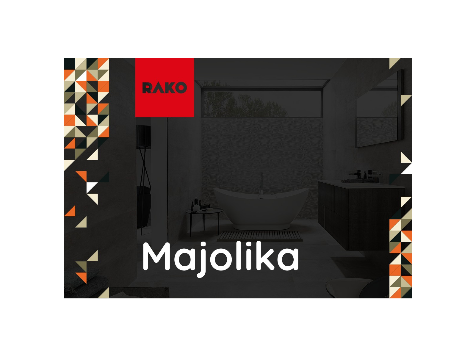 Majolika Vícebarevná 3,5 X 60