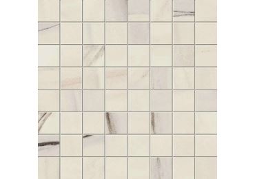 Marvel Bianco Fantastico Mosaico Matt 30×30