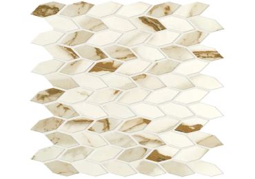 Marvel Calacatta Imperiale Mos Twist Shiny 30,5×30,5
