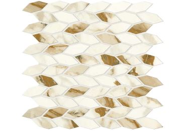 Marvel Calacatta Imperiale Mos Twist Silk 30,5×30,5